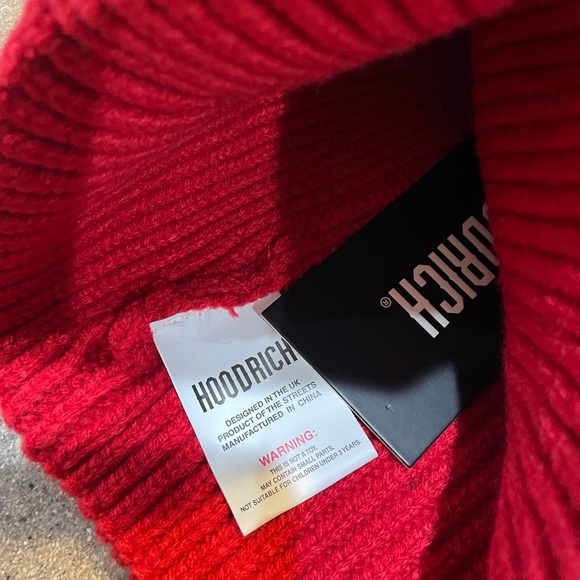 🆕 HoodRich OG Core Cuffed Beanie Woven Patch - Picture 7 of 7
